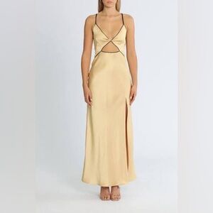 Bec & Bridge Elegant Yellow Dress